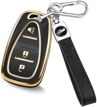 for Chevy Key Fob Cover, 3 Buttons TPU Key Cover by CARKEYCOVERforKERHXLE