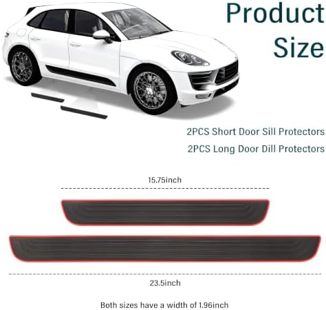 Car Door Sill Protector, Universal Waterproof Edge Guard - Image 2