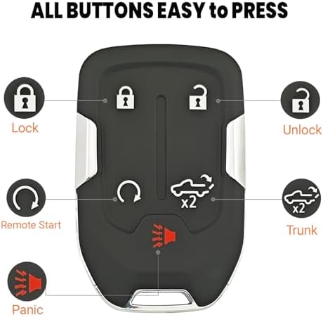 Smart Key Fob Cover Case Shell fit - Image 5