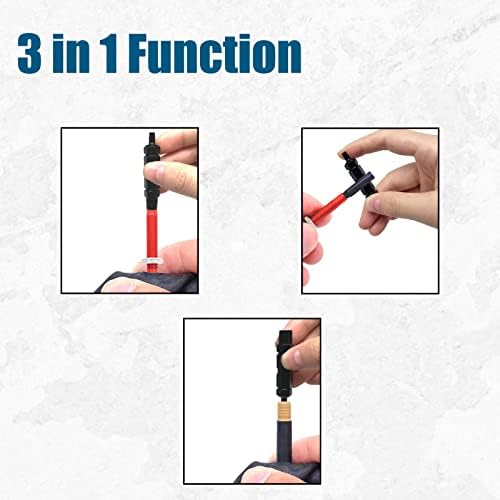 ZUFECY Bike Valve Core Remover Tool, Presta &Schrader Valve Cores - Image 4