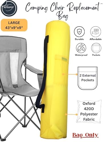 43"x9"x9" Replacement Bag for Folding Camping Chair, Camp Chairs, Yoga Mat - Image 2