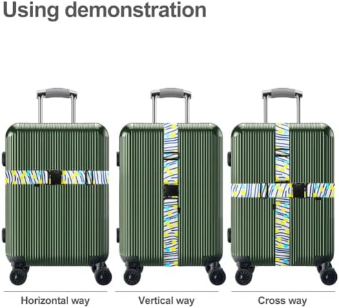 Luggage Straps for Suitcases TSA Approved Easy Pack Organized Suitcase Strap - Image 4