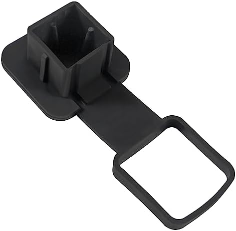 Dorhea Trailer Hitch Tube Cover 2'' Rubber Hitch Tube Cover Plug Cap Insert 2 - Image 3