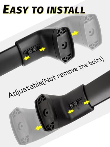 330LB Cross Bars Roof Rack for Jeep Grand Cherokee L 3-Row 21-26 WL 2-Row - Image 5