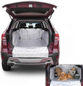 BBTO SUV Cargo Liner with Sides Lightweight 190t Silver Coated Fabric Trunk Mat by BBTO