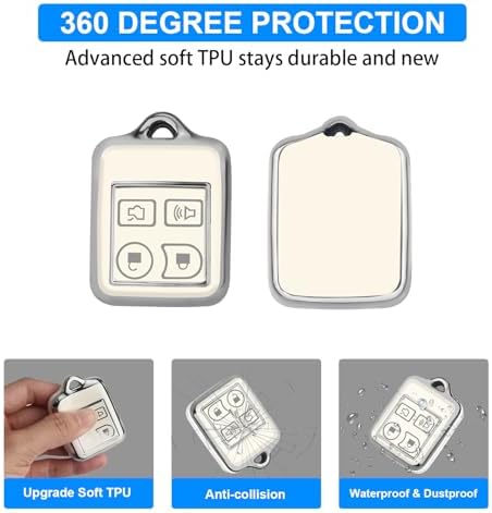 QBUC for Ford 4 Buttons Key Fob Cover - Image 5