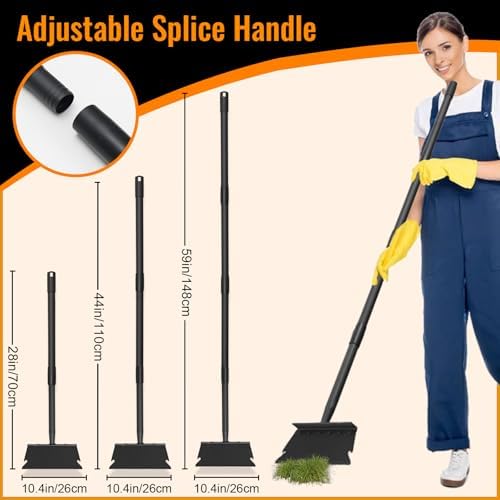 Garden Flat Shovel Scraper, Heavy Duty Outdoor Floor Scraper - Image 7