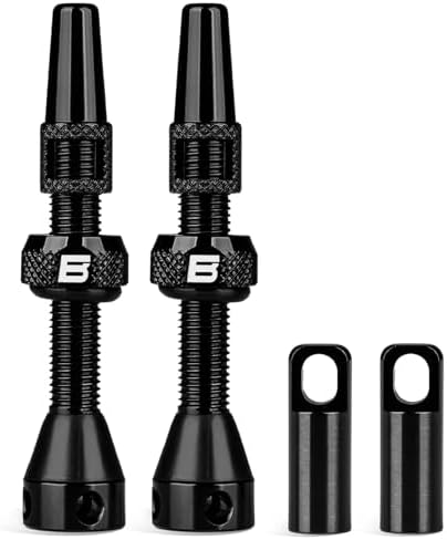 BWSHLF Tubeless Presta Valve Stem 40/44/55/60/65/80/100 mm, Super Light Alloy by BWSHLF