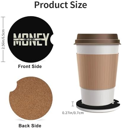 Car Coasters for Cup Holder 2 Pack - Image 3