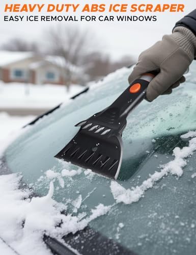 EcoNour 53″ 3 in1 Extendable Snow Brush - Image 5
