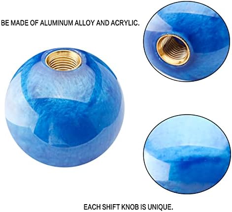 Round Ball Shift Knob Universal Marble Style Gear Shift Knob 5 6 Speed - Image 4