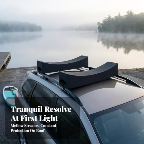 Menolana Non-Slip Soft Roof Rack Pads Compact Block-Like Design, Car Roof Rack - Image 3