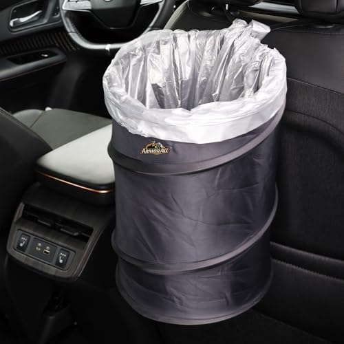Armor All Car Trash Can, 3.3 Gallon Pop-Up Garbage Bin, Waterproof, Loop - Image 6