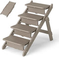 GREENVINES Foldable Dog Stairs & Steps, 2-in-1 HDPE Pet Ramp by GreenVines