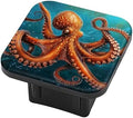 Hitch Cover Fits for 2-Inch Hitch, Majestic Octopus Gracefully Swimming in The by PATBIXES