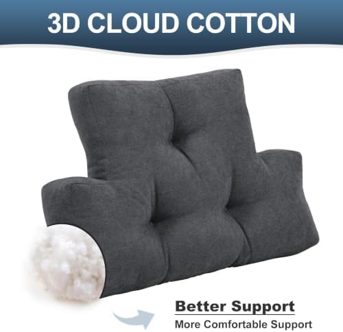 Back Pillow for Recliner Lumbar Support Pillow Soft and Fluffy Back Support - Image 5