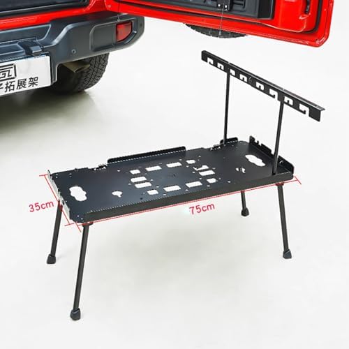 CTH for Jeep Wrangler JL 2018-2023 Rear Tailgate Table Bracket Multi-Functional - Image 4
