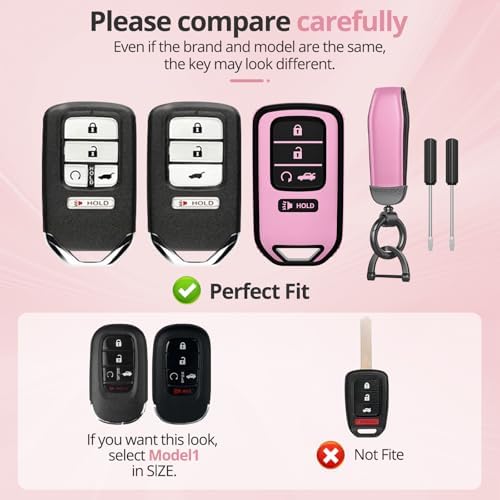 for Honda Key Fob Cover Accessories- Matte TPU Key Fob Cover - Image 2