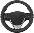 Motor Trend FlexGrip Gray Steering Wheel Cover by MotorTrend