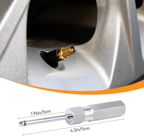 Valve Core Removal Tool 4Pcs Tire Valve Stem Remover Kit - Image 3