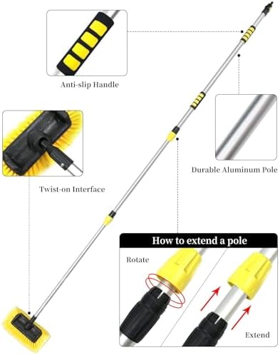 Buyplus 5-12 Foot Car Wash Brush - Image 6