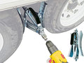 Camper Wheel Chock, 2 Sets of Tire Lock Chocks by Schumaho