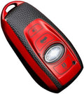for Subaru Key Fob Cover, Premium Soft TPU Leather Full Cover Protection Key by Cacacar
