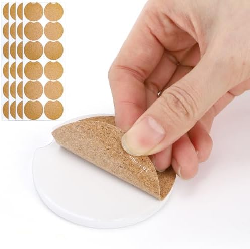 Eorbow 24 Packs Ceramic Sublimation Car Coasters, Car Blanks Cupholders - Image 6