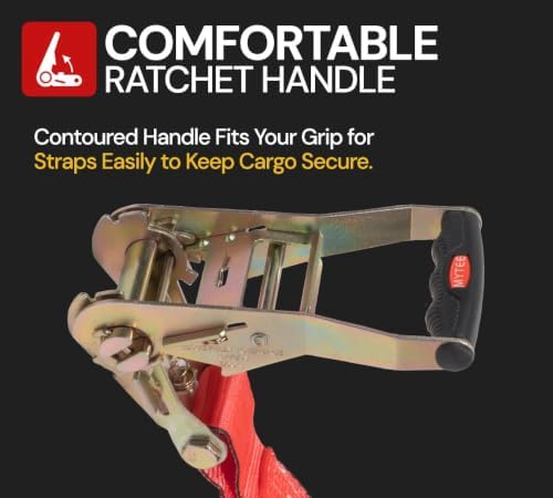 Mytee Products 2" x 120" Car Tie Down Straps - Image 5