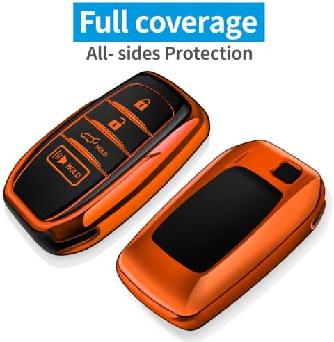 Tukellen for Toyota Key Fob Cover TPU Soft Case for 2025-2026 Camry 4 Runner - Image 3