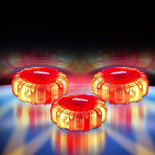 STP Emergency Roadside LED Flare, 8 Modes, 1 Mile Signal Visibility, - Image 4