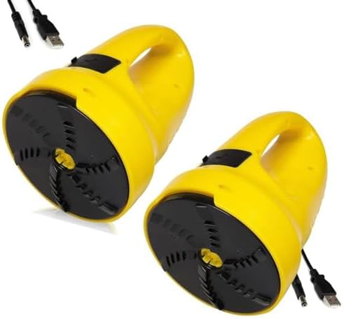 ZONETECH Electric Snow Ice Scraper USB Rechargeable 2-Pack by ZONETECH