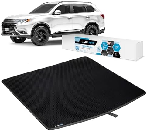 CLIM ART Cargo Liner for Mitsubishi Outlander 2014-2021 Custom Fit Trunk Mat by CLIMART