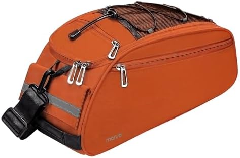 MOSISO Bike Rack Bag, Waterproof Bicycle Trunk Pannier Rear Seat Pouch by MOSISO