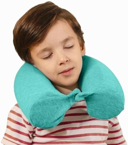 Dot&Dot Twist Memory Foam Kids Travel Pillow, Bendable Neck Pillow - Image 3