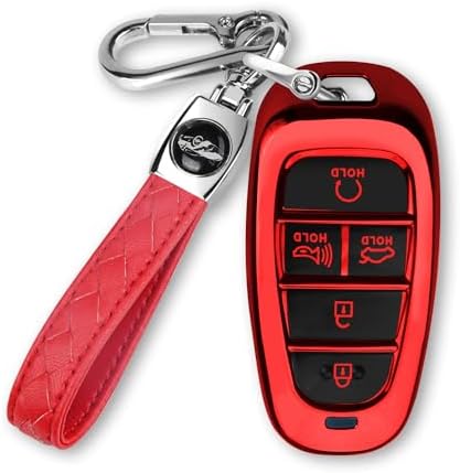 MILD EAST For Hyundai Key fob Cover 5 Button by MILDEAST