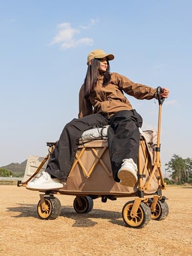 Whitsunday Collapsible Folding Wagon Heavy Duty Utility Beach Wagons - Image 3