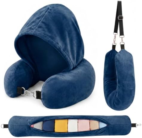 Stuffable Travel Neck Pillow by Unknown