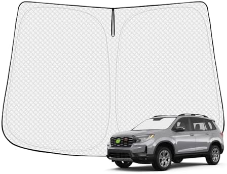 Canvcle Windshield Sun Shade for 2019-2026 Honda Passport Sport Accessories by Canvcle