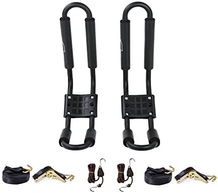 J-Bar Rack for Kayak Canoe Boat Carrier Roof Top Mount on Car SUV Truck Crossbar by AA-Racks