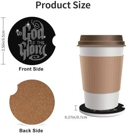 Car Coasters for Cup Holder 2 Pack - Image 3