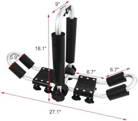 2-in-1 Kayak Roof Rack - Image 3
