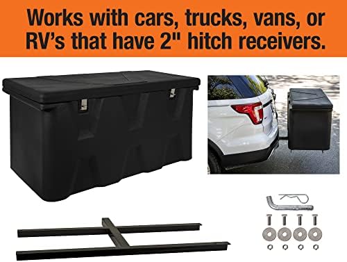 Buyers Products 1707020 Poly Hitch Mounted Cargo Carrier, Includes Polyethylene - Image 4
