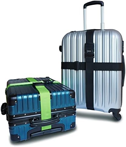 2 PCS Luggage Strap 78" x 2" Suitcase Belts Wide Adjustable Packing Straps - Image 6
