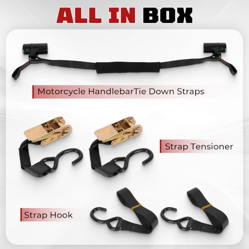 Motorcycle Handlebar Tie Down Straps - Image 6