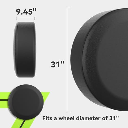 RVMATE RV Spare Tire Cover, Fits 31" Diameter Tire - Image 4