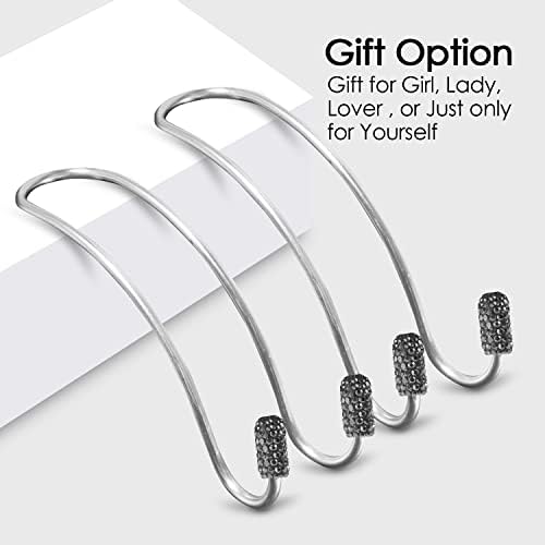 Guoord Bling Auto Hooks, Car Hangers Organizer Seat Headrest Hooks，Bag - Image 5
