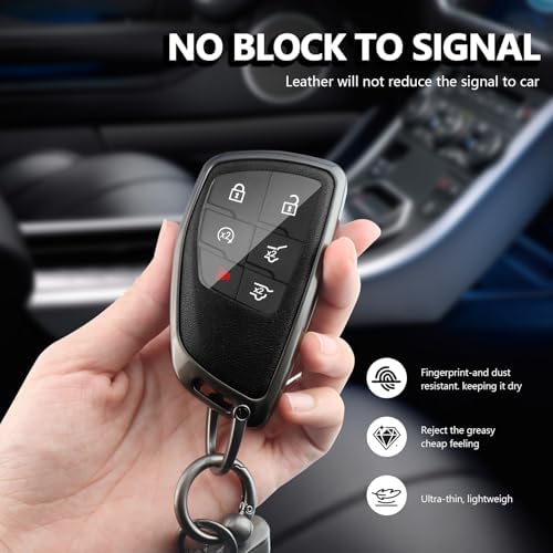 for Chevy Key Fob Cover PU Leather - Image 3