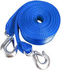 HFS Heavy-Duty Tow Strap with Hooks | 10, 000-Pound Capacity | Woven Polyester by HFS