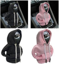 JOYCOURT 2PCS Car Gear Shift Hoodie Auto Shifter Knob Cover by JOYCOURT